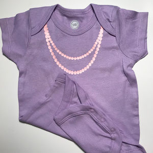 Pearl Necklace Onesie